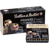 Amorces Boxer, Large Pistol 5,3mm, Sellier & Bellot