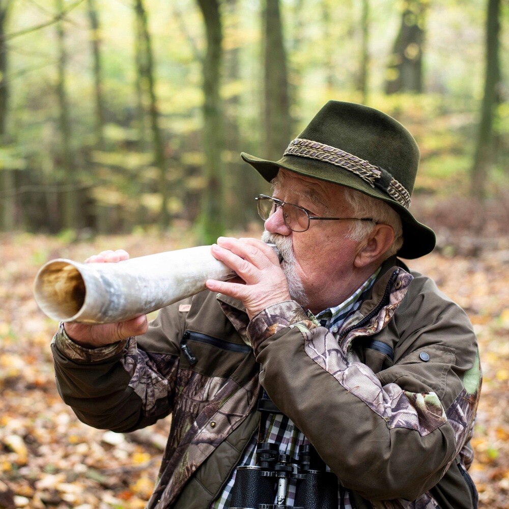 Appeau cerf en corne de boeuf, Weisskirchen