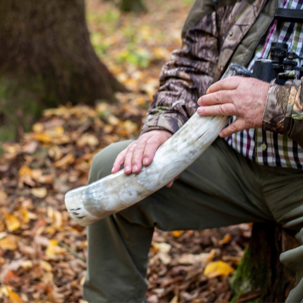 Appeau cerf en corne de boeuf, Weisskirchen