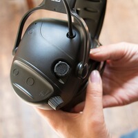Casque anti-bruit électronique Impact black, Howard Leight
