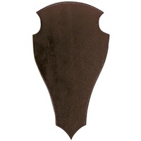 Écusson en bois massif 40x23cm, Wald & Forst