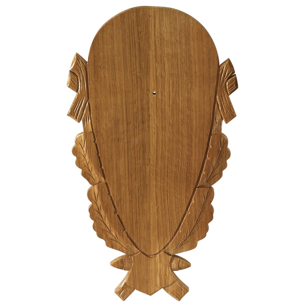 Plaque trophée cerf 43x27cm