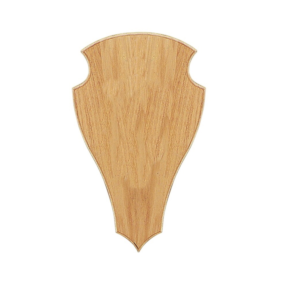 Ecusson en bois massif
