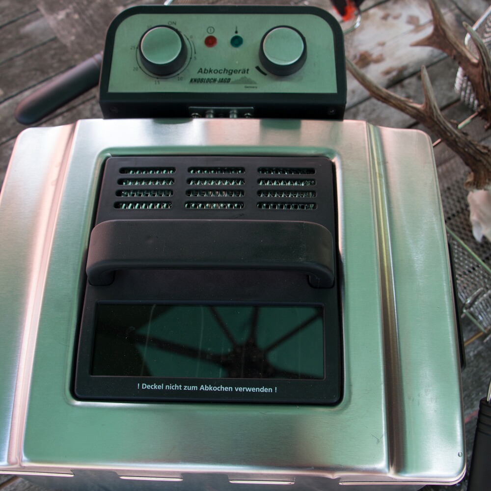 Dispositif pour faire bouillir les trophées, Knobloch