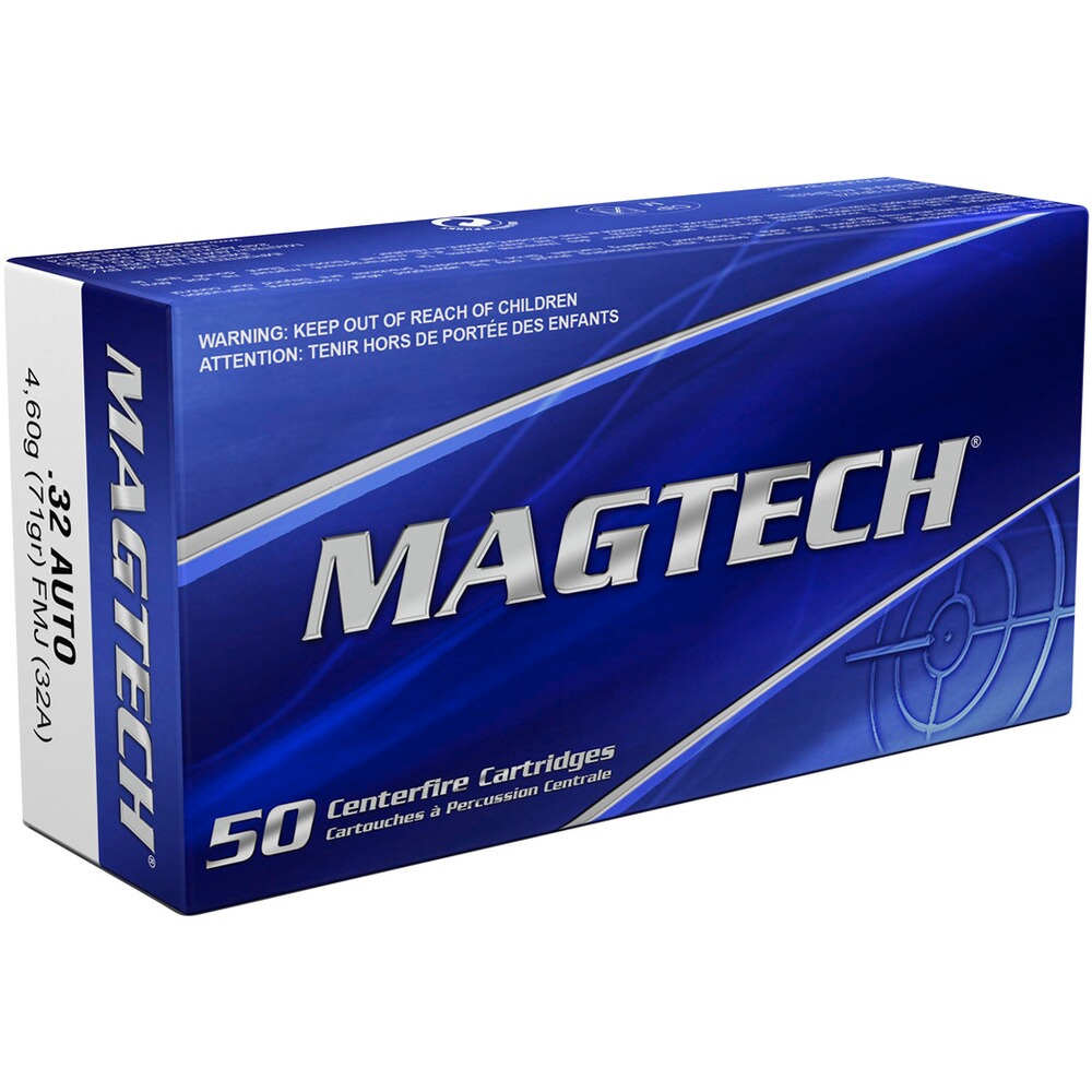 Magtech .32Auto FMJ 71grs. x50