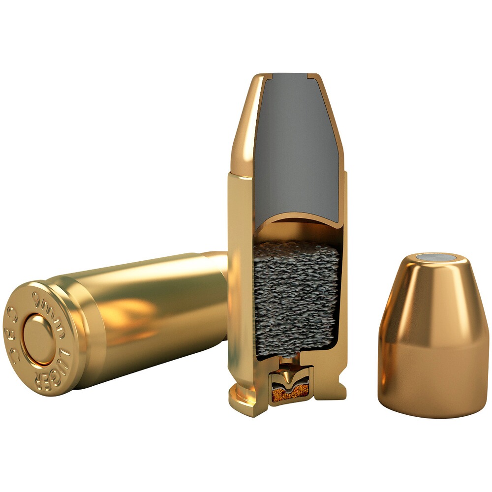 .9mm Luger, JSP-Flat (6,2gr), Magtech