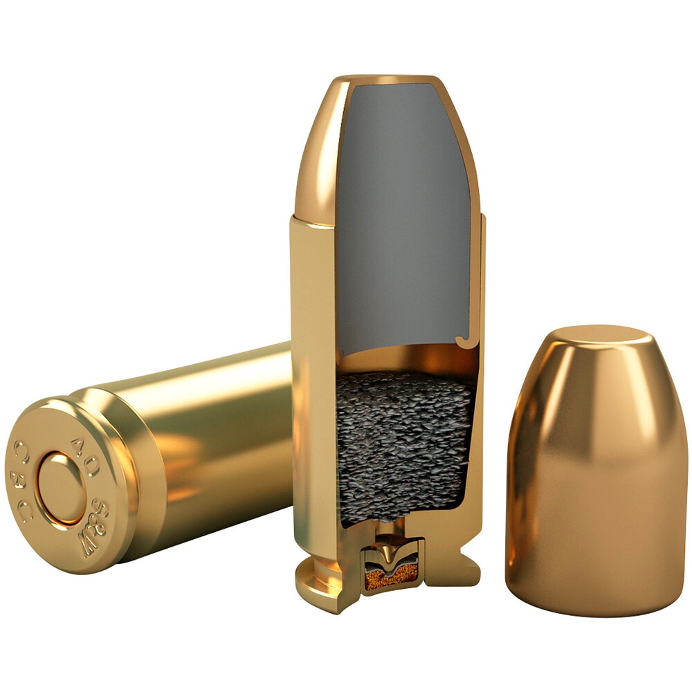 .40 S&W, FMJ-Flat (11,7gr), Magtech