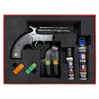 Coffret défense SAPL GC27 avec lacrymos et munitions 12/50