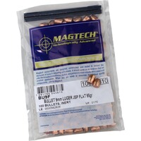 .355 (9mm) 6,2g/95grs. Demi blindées tête plate, Magtech