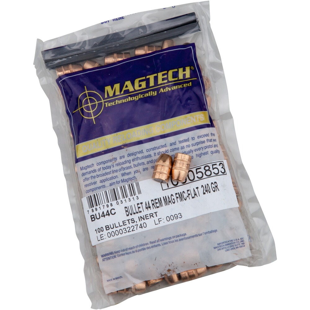 .429 (.44 Mag.), 15,6g/240grs. FMJ FLAT