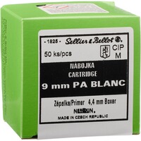9mm PAK à blanc, Sellier & Bellot