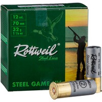 12/70 Steel Game High Velocity (32gr-3,75mm), Rottweil