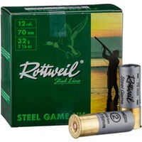 12/70 Steel Game High Velocity (32gr-3,75mm), Rottweil