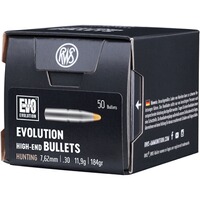 Projectile pour carabine .308 (7.62mm) Evo, RWS