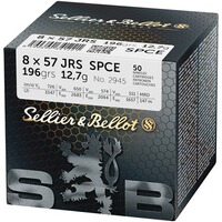 8x57 IRS SPCE 12,7g/196grs., Sellier & Bellot