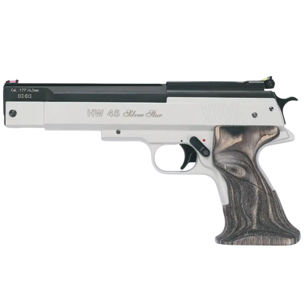 Pistolet à air comprimé Weihrauch HW45 Silverstar