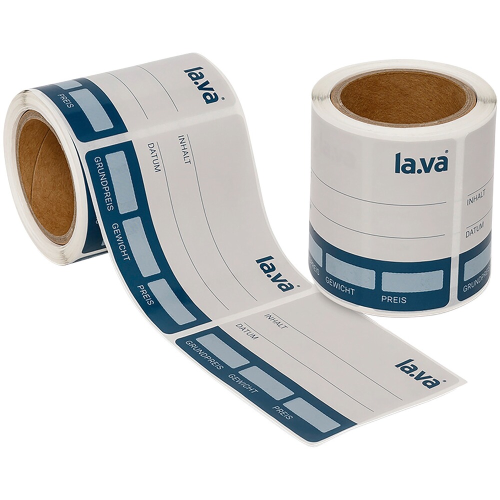 Etiquettes originales La.va