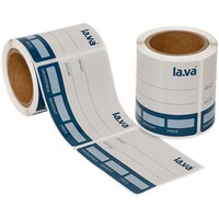 Etiquettes originales La.va, La.va