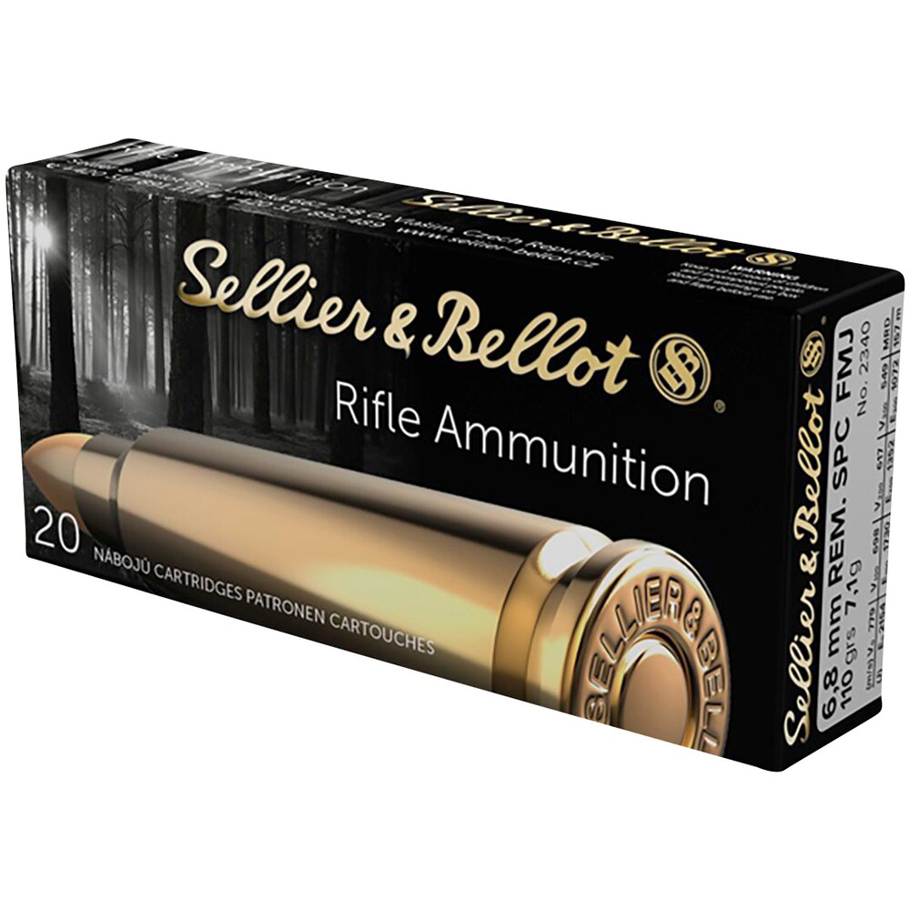 .6,8mm Rem. SPC, Blindée (7,1gr)