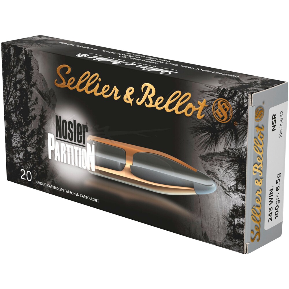 .243 Win., Nosler Partition (6,5gr)