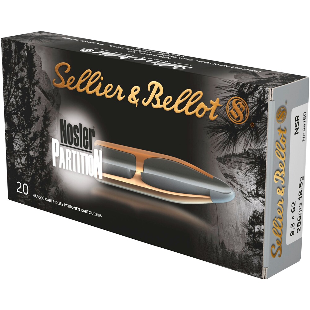 9,3x62, Nosler Partition (18,5gr)