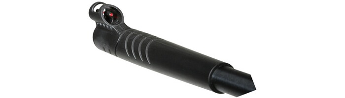 Carabine modèle Chili, crosse noire/grise, Mercury air