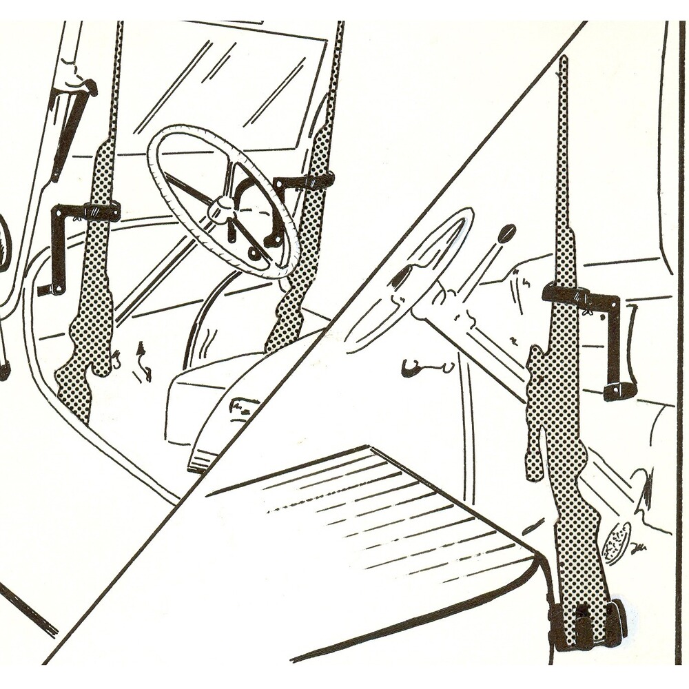 Support d'arme pour véhicule TT, Knobloch