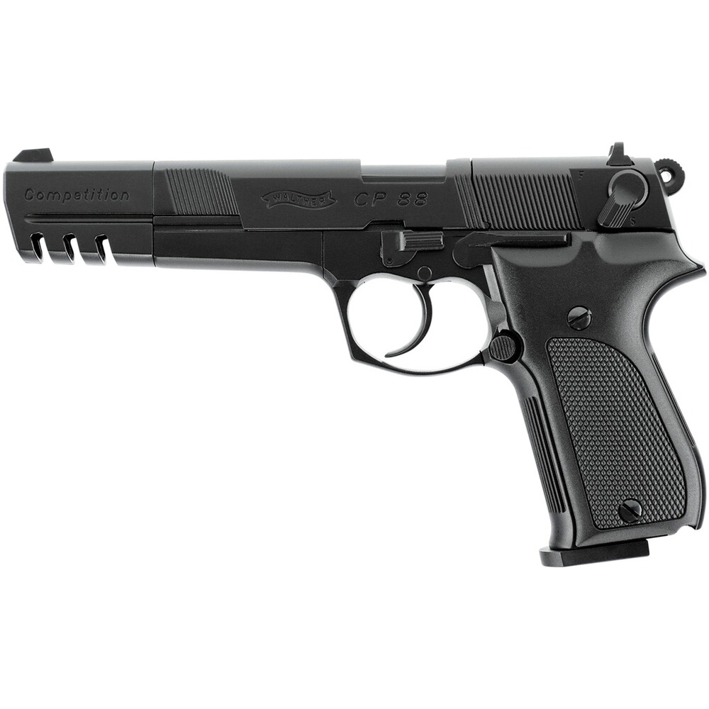 Pistolet CO2 à plomb CP88 Competition noir 4,5 mm