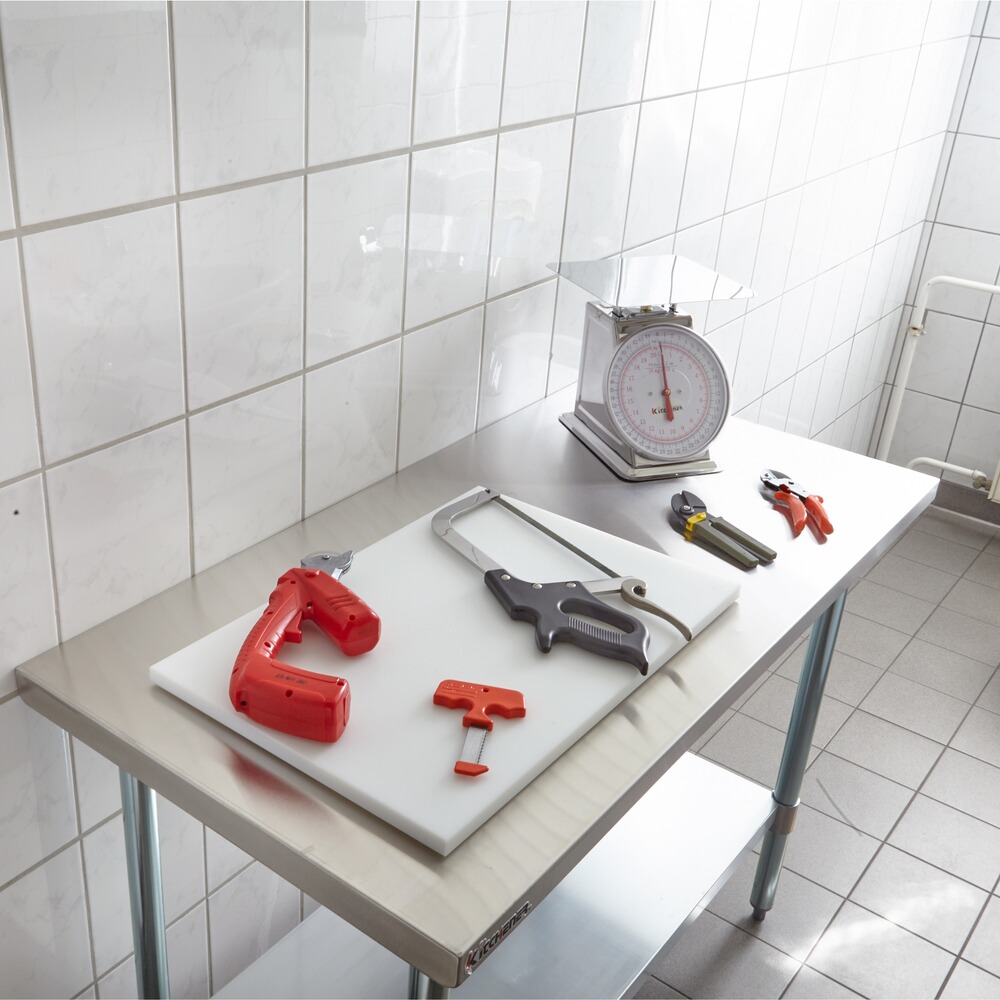 Table de travail inox