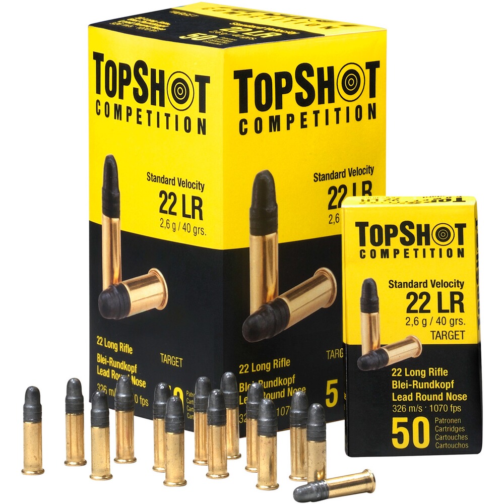 .22 lr. Standard Velocity Target, TOPSHOT Competition
