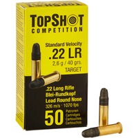 .22 lr. Standard Velocity Target, TOPSHOT Competition