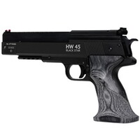 Pistolet à air HW 45 "Black Star", Weihrauch Sport