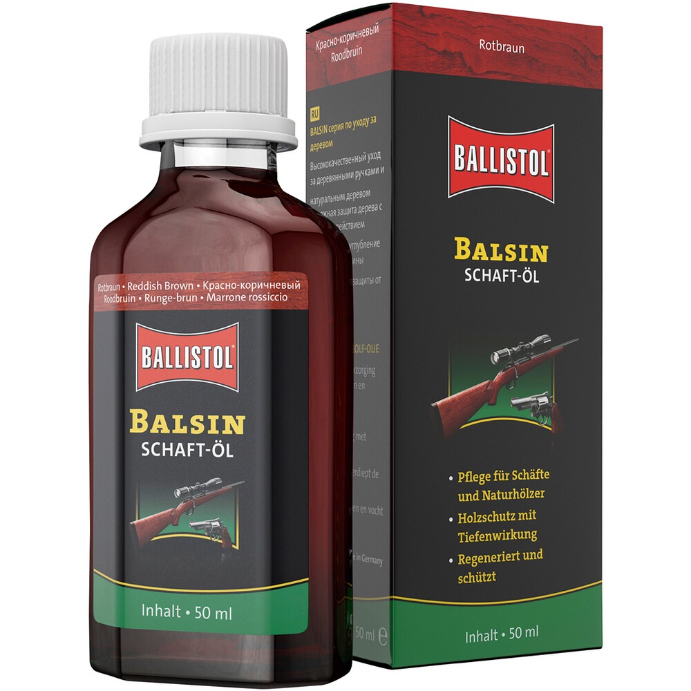 Huile de crosse Balsin brun rouge 50ml