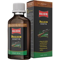 Huile de crosse Balsin brun foncé 50ml, BALLISTOL