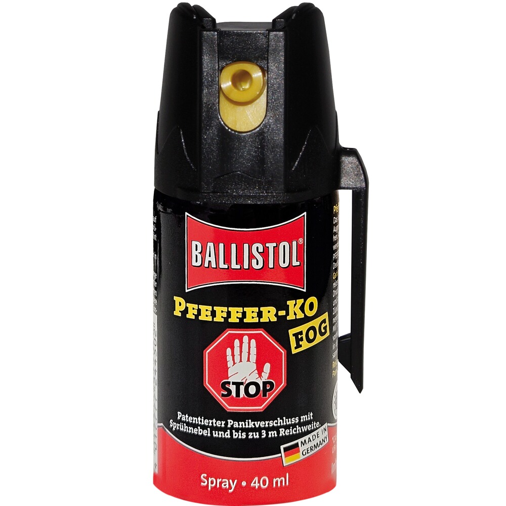 Bombe anti agression d'animaux Poivre-KO Fog