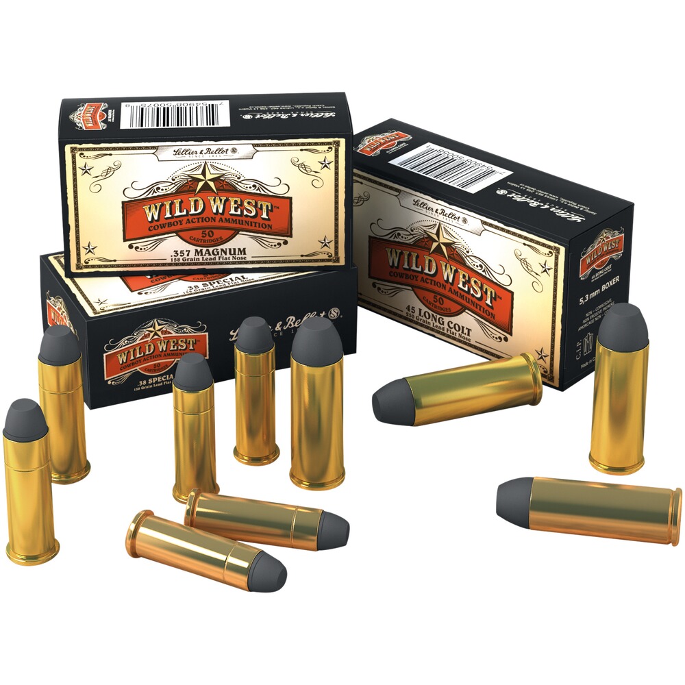 .38 Special, 10,2/158g/grs, Plombs tête plate, Sellier & Bellot