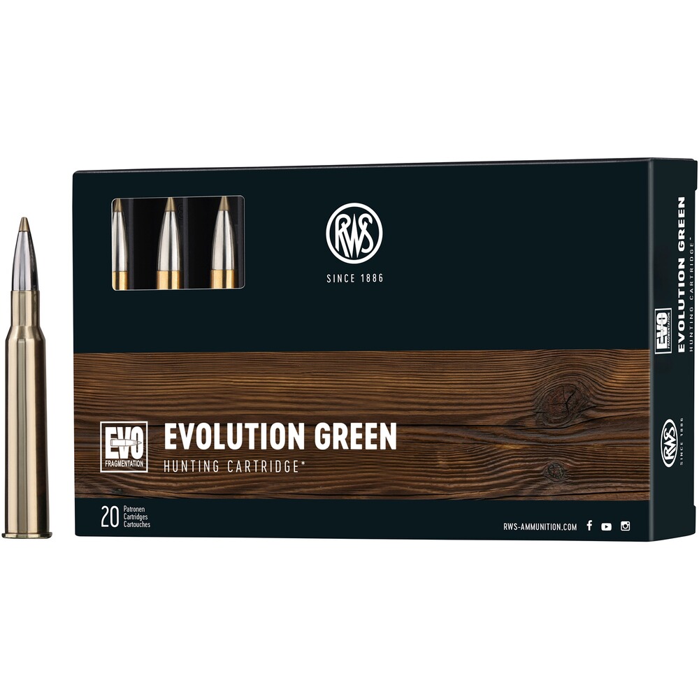 7x65 R, Evolution Green (8,2gr), RWS