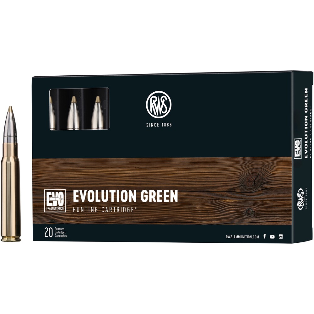 8x57 IS, Evolution Green (9gr), RWS