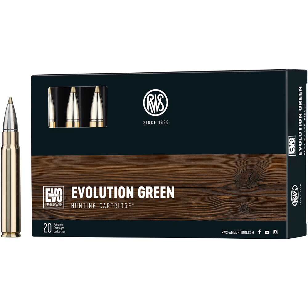 9,3x62, Evolution Green (11,9gr), RWS