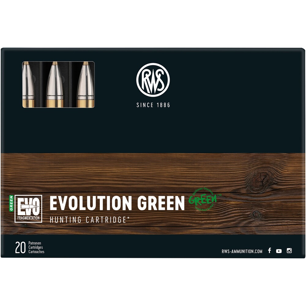 9,3x74 R, Evolution Green (11,9gr)