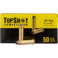 .357 Mag. SJHP 10,2g/158 grs, TOPSHOT Competition