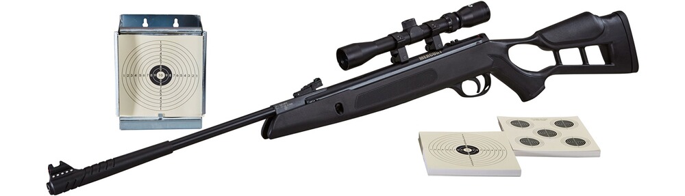 LG - Set Chili avec trou de pouce et lunette de visée, Mercury air