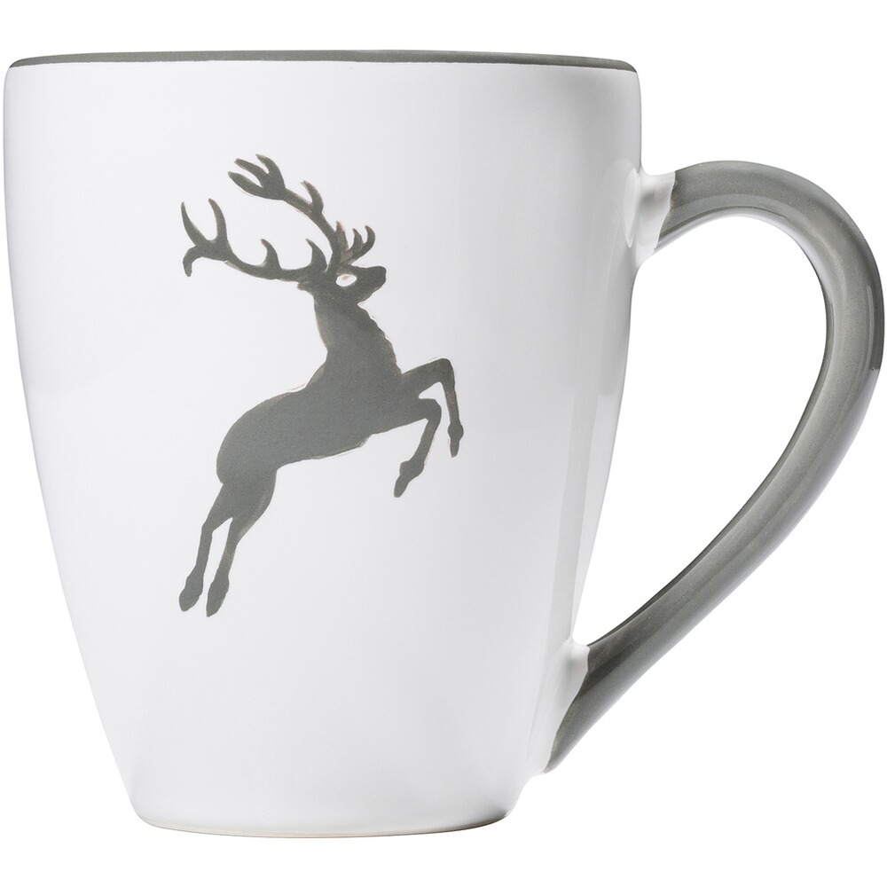 Tasse avec motif de cerf, Gmundner Keramik