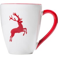 Tasse avec motif de cerf, Gmundner Keramik