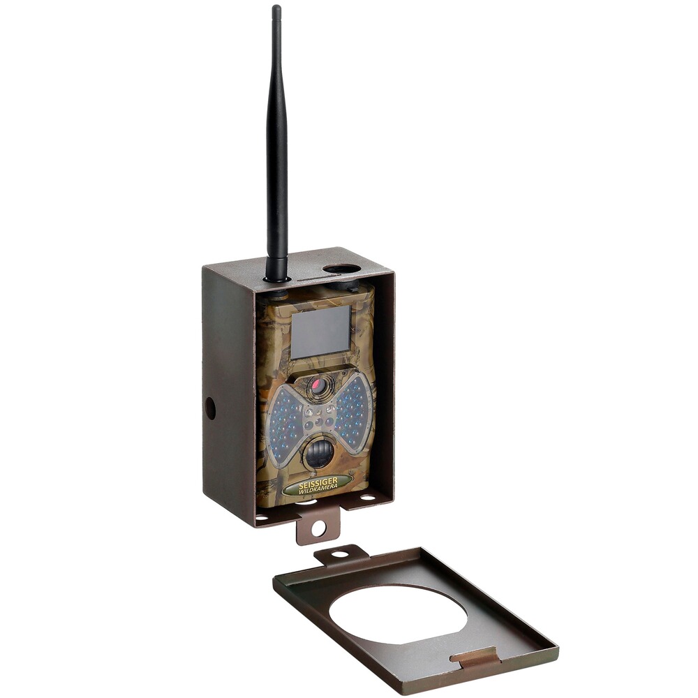 Boitier en acier pour piège photo, SEISSIGER