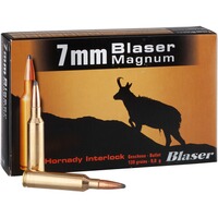Cartouche 7 mm Blaser Mag. IL 9,0g/139grs., Blaser