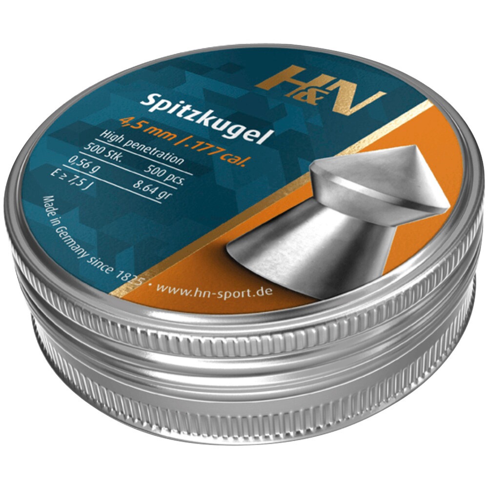 4,5mm Diabolo tête pointue 0,56g