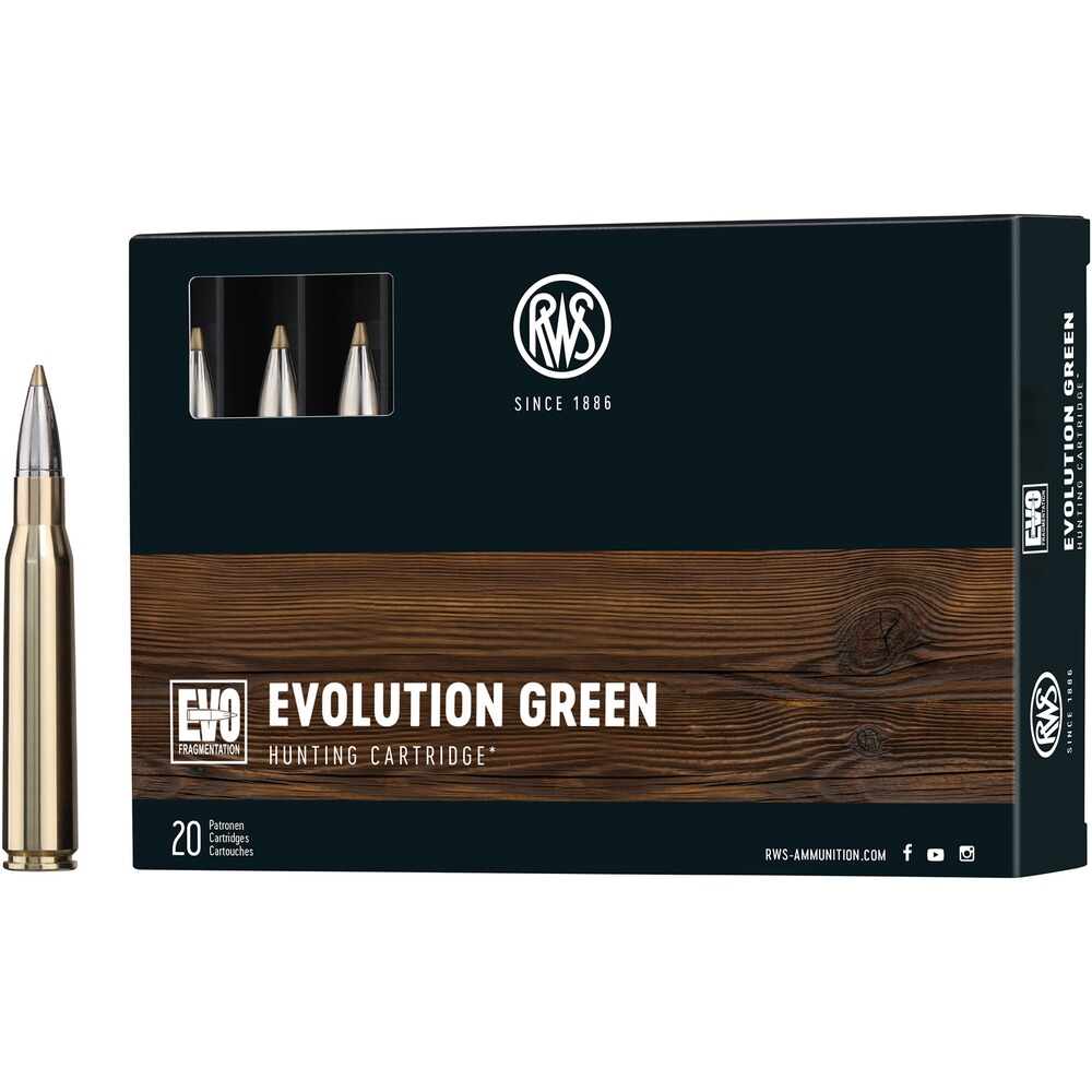 8x68 S, Evolution Green (9gr), RWS