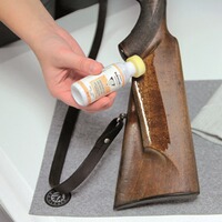 Flacon d'huile pour crosse Schaftöll foncé, Scherell`s Schaftol