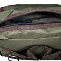 Sac de chasse avec des garnitures en cuir, Wald & Forst
